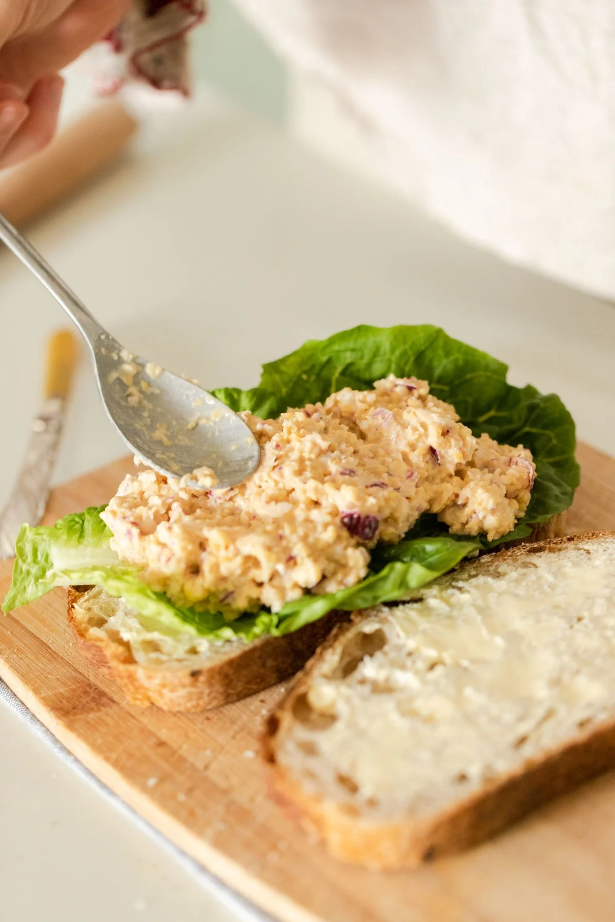 Vegan sandwich filler Vegan sandwich filler