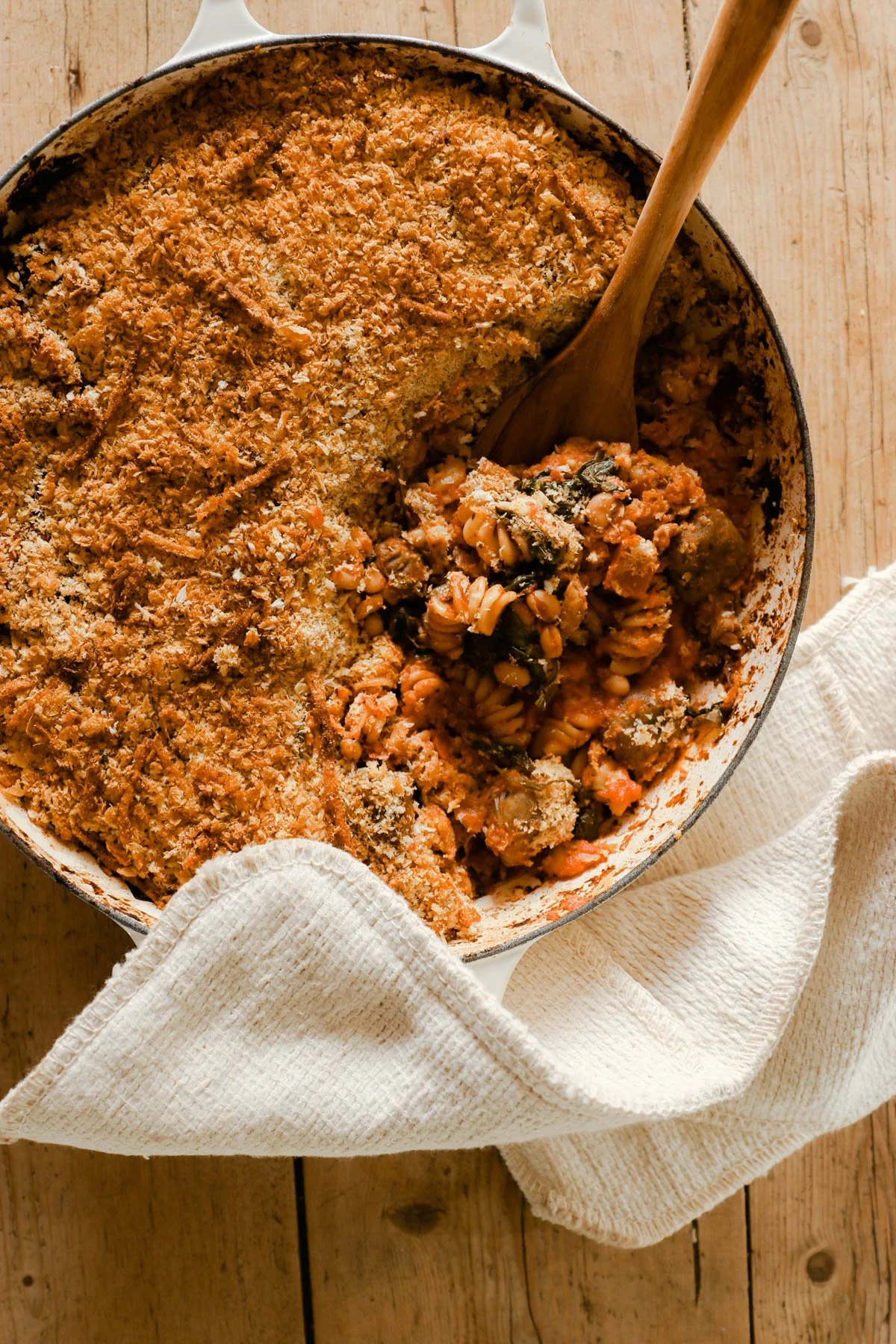 vegan sausage pasta bake vegan sausage pasta bake