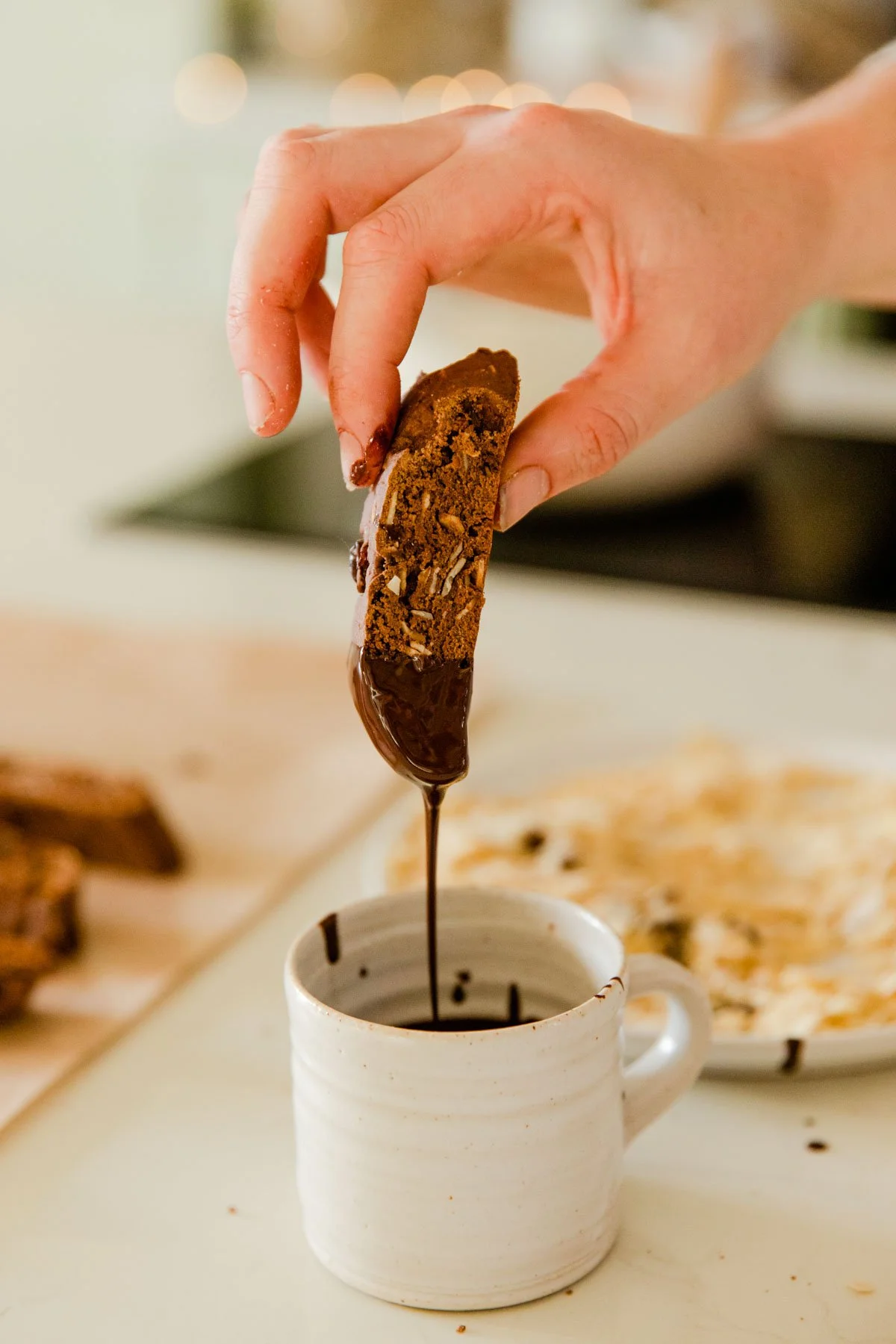 Chocolate, Almond & Orange Biscotti — madeleine olivia