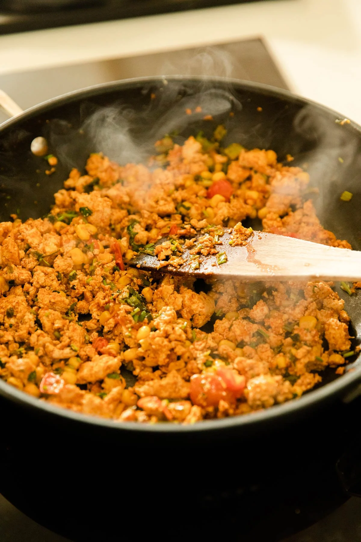 Spicy Tofu Breakfast Wrap — madeleine olivia