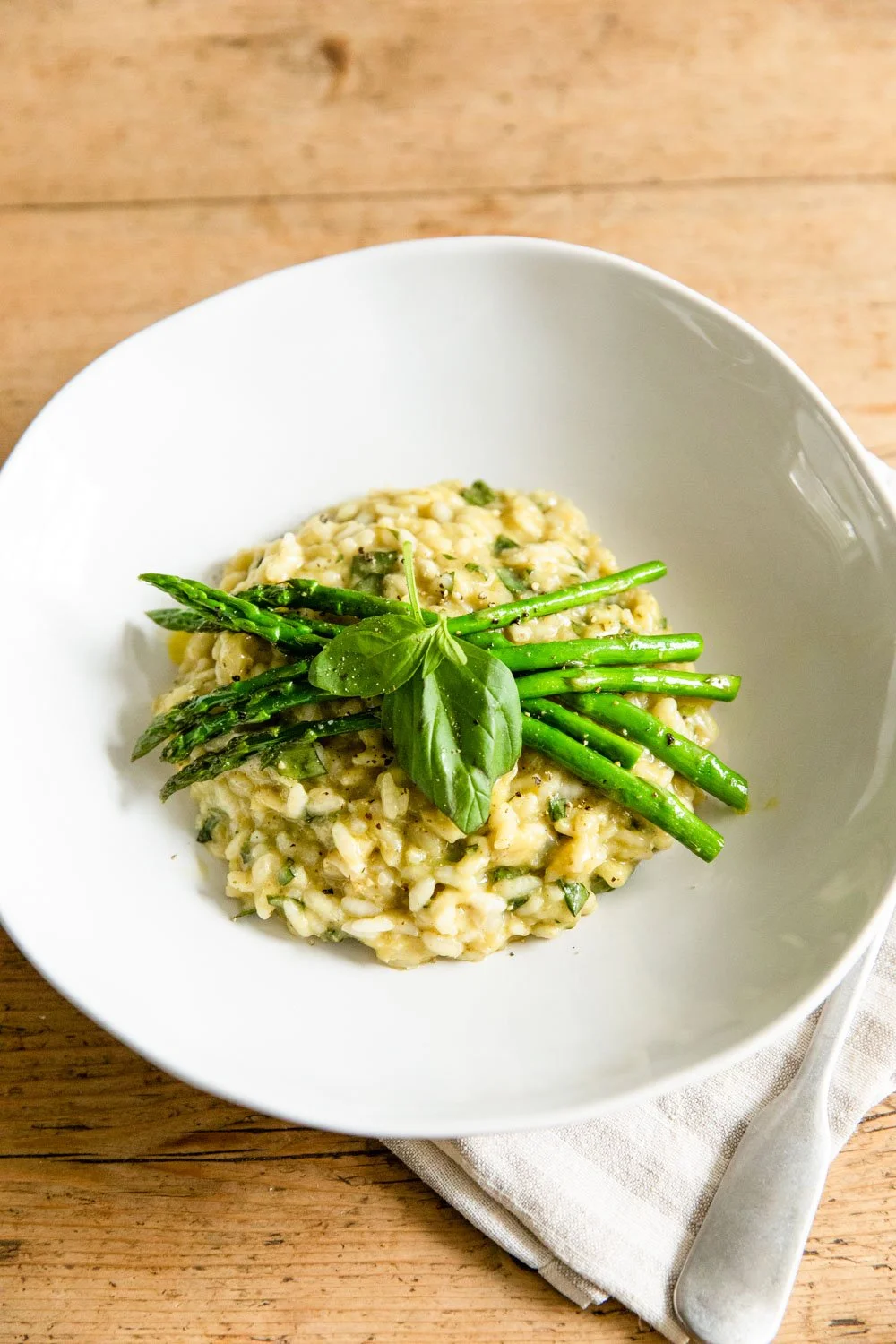 Asparagus Pesto Risotto — madeleine olivia