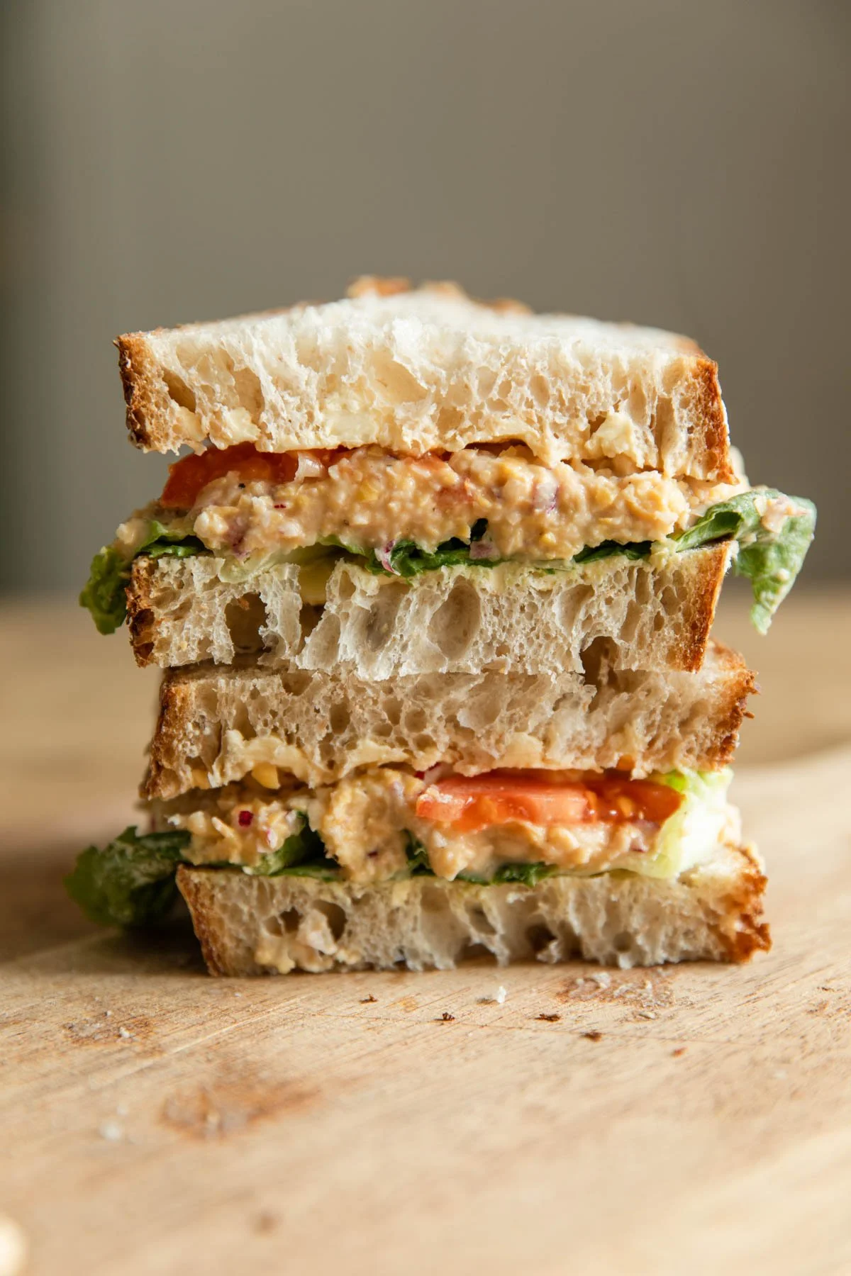 Vegan chickpea tuna sandwich recipe Vegan chickpea tuna sandwich recipe