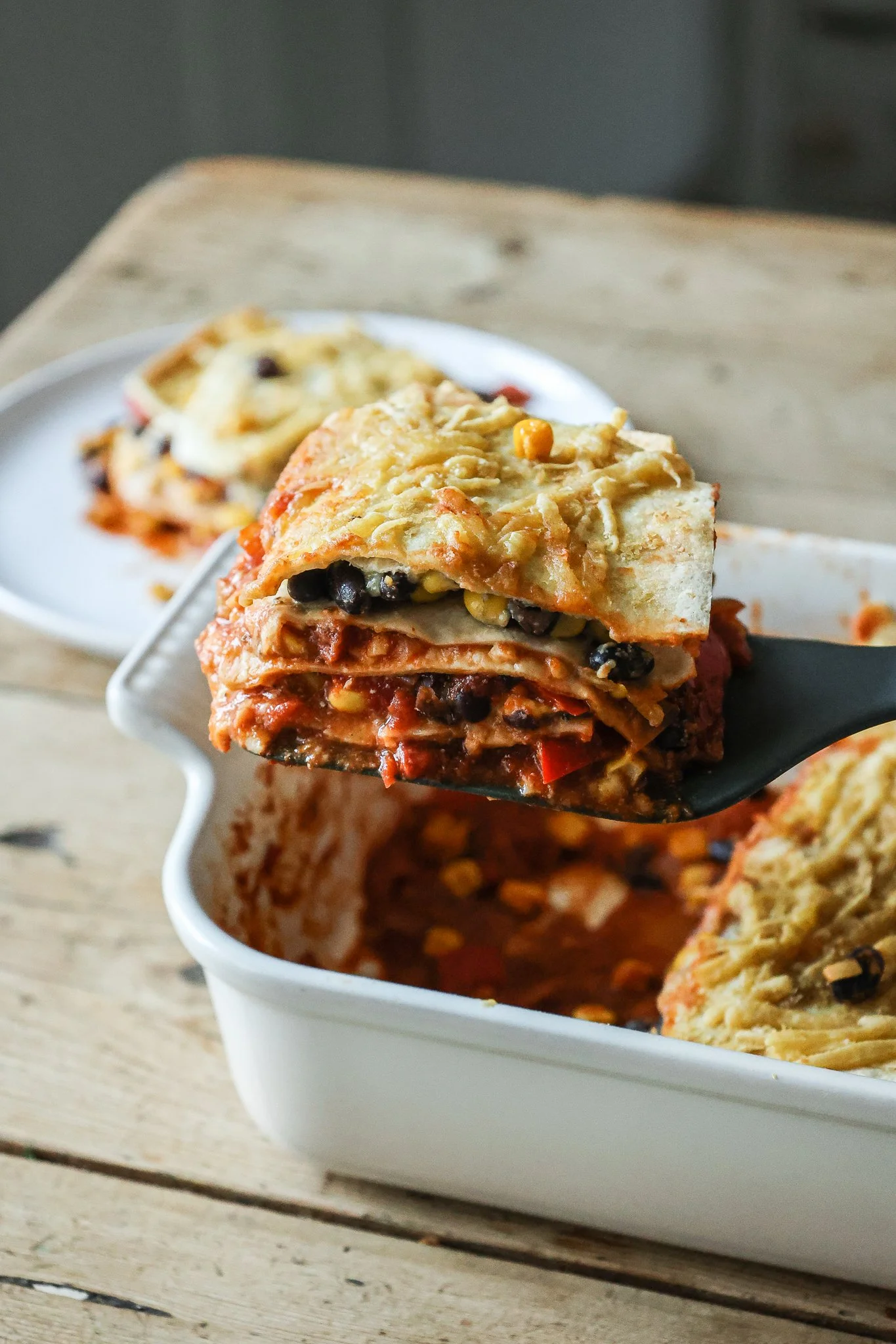 mexican inspired lasagne