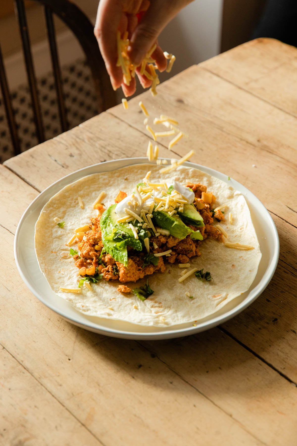 vegan tofu breakfast buritto vegan tofu breakfast buritto
