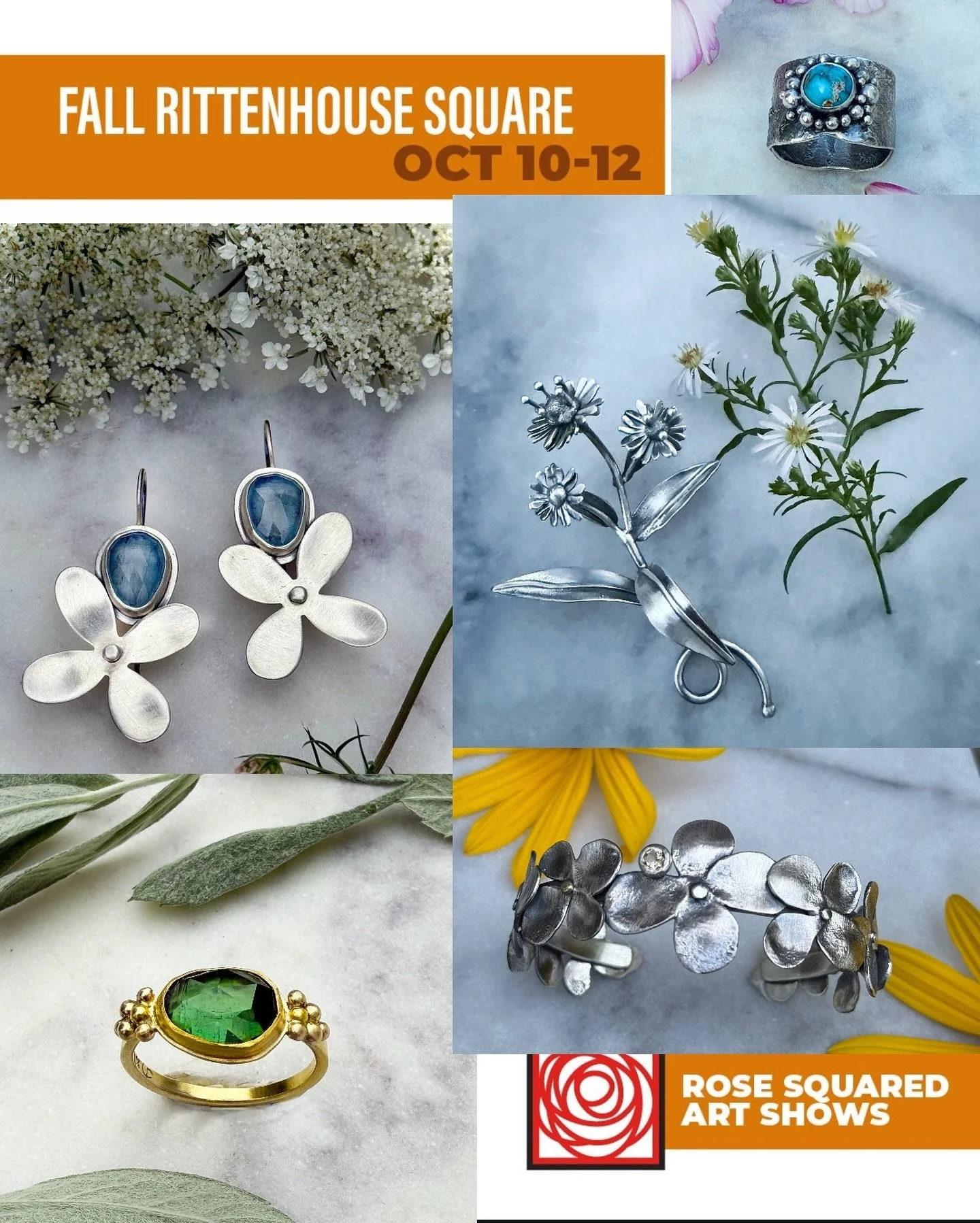So many new things will be coming to Rittenhouse Square next weekend!!! So looking forward to it!!! Find me in booth 43. 
@rosesquared #fallrittenhousesquare #christinepetersjewelry