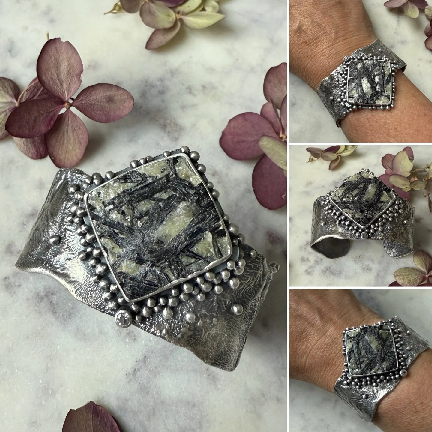 Loving this new cuff! It&rsquo;s edgy and contemporary. Wears comfortably and looks great! Treat yourself! 
Available on the website. 🤩🤩