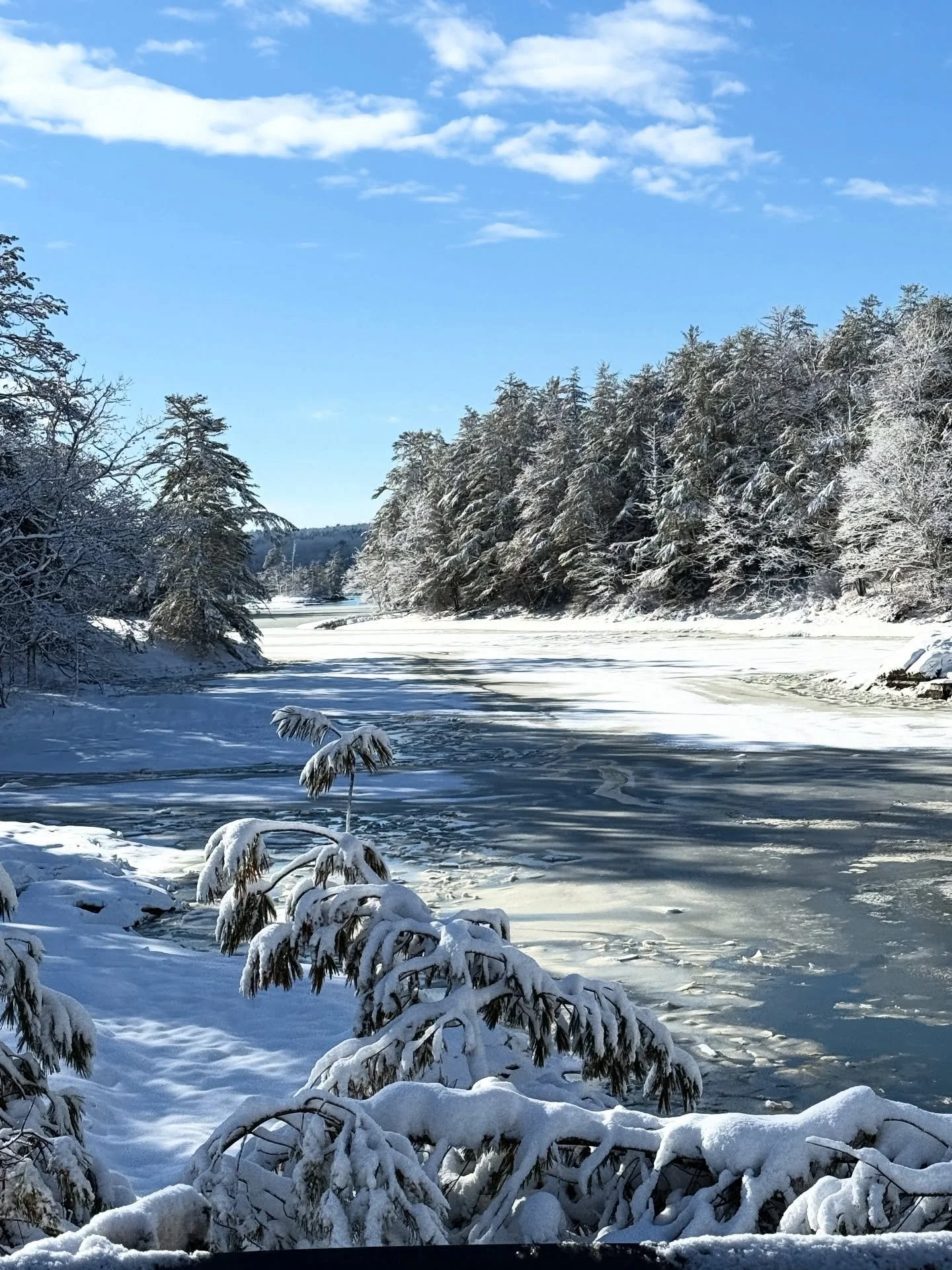 Winter wonderland in Maine. 

#dayafterchristmas #decemberinmaine #snowcovered