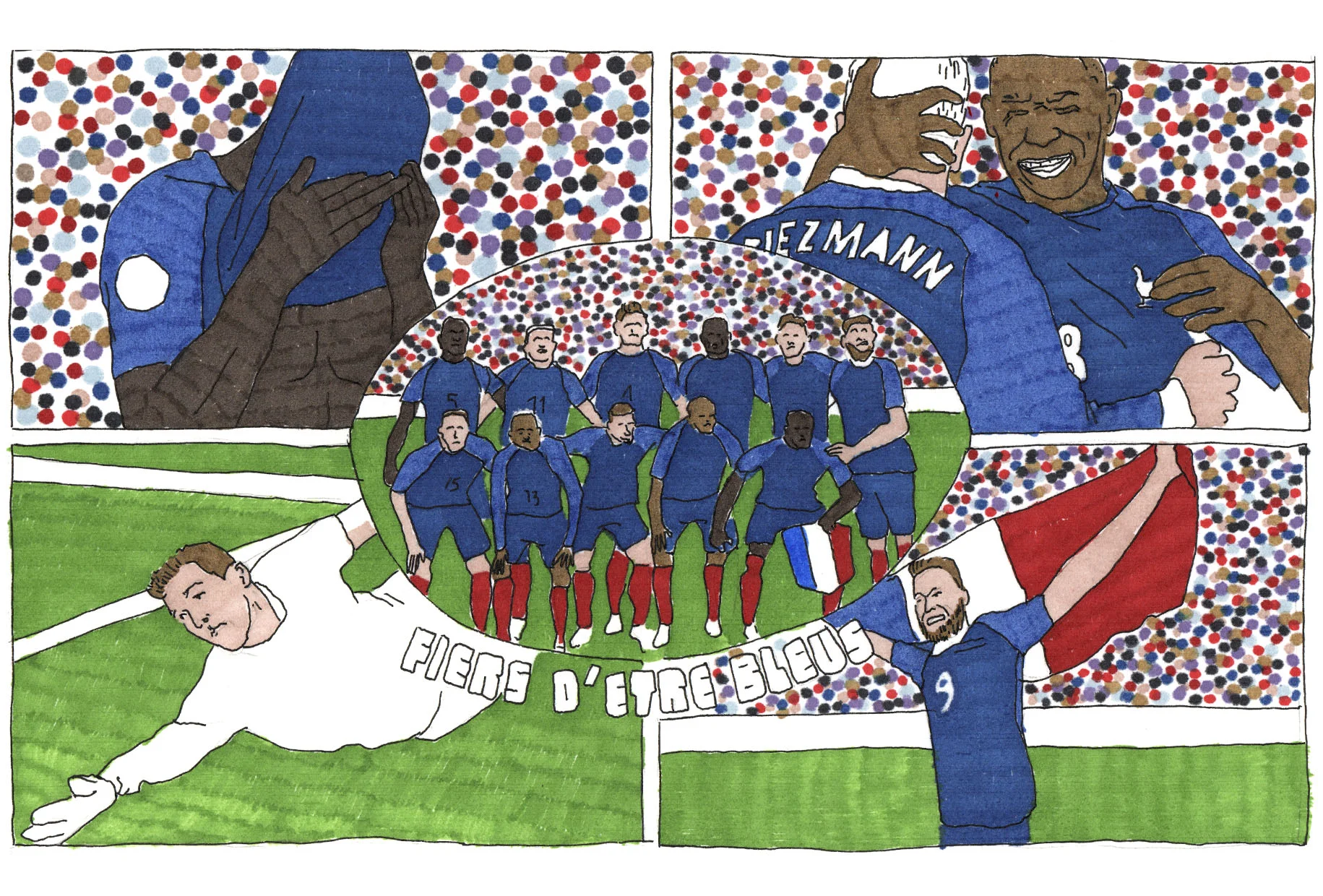 « FIER D'ÊTRE BLEU »