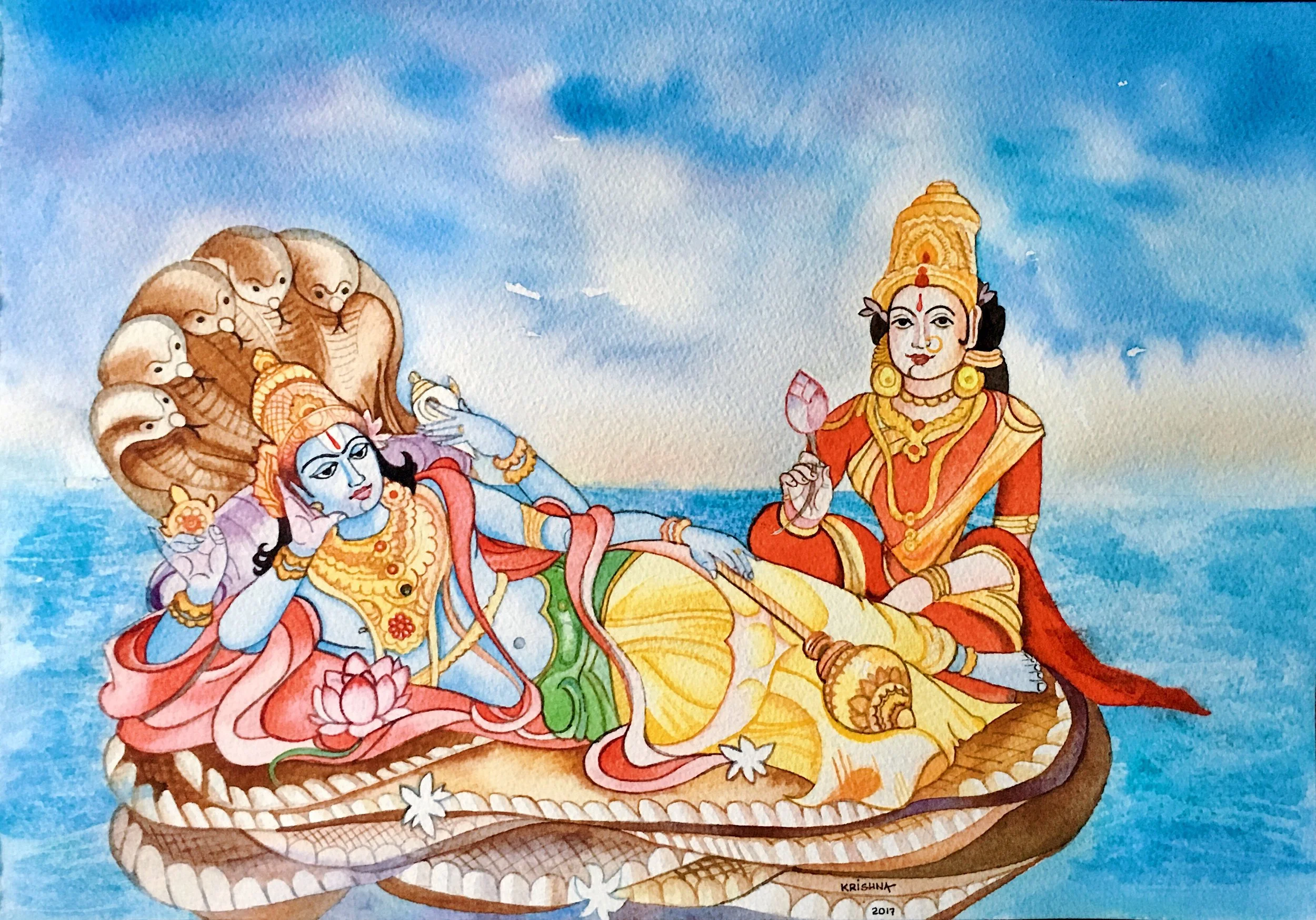 Vishnu and Lakshmi.JPG