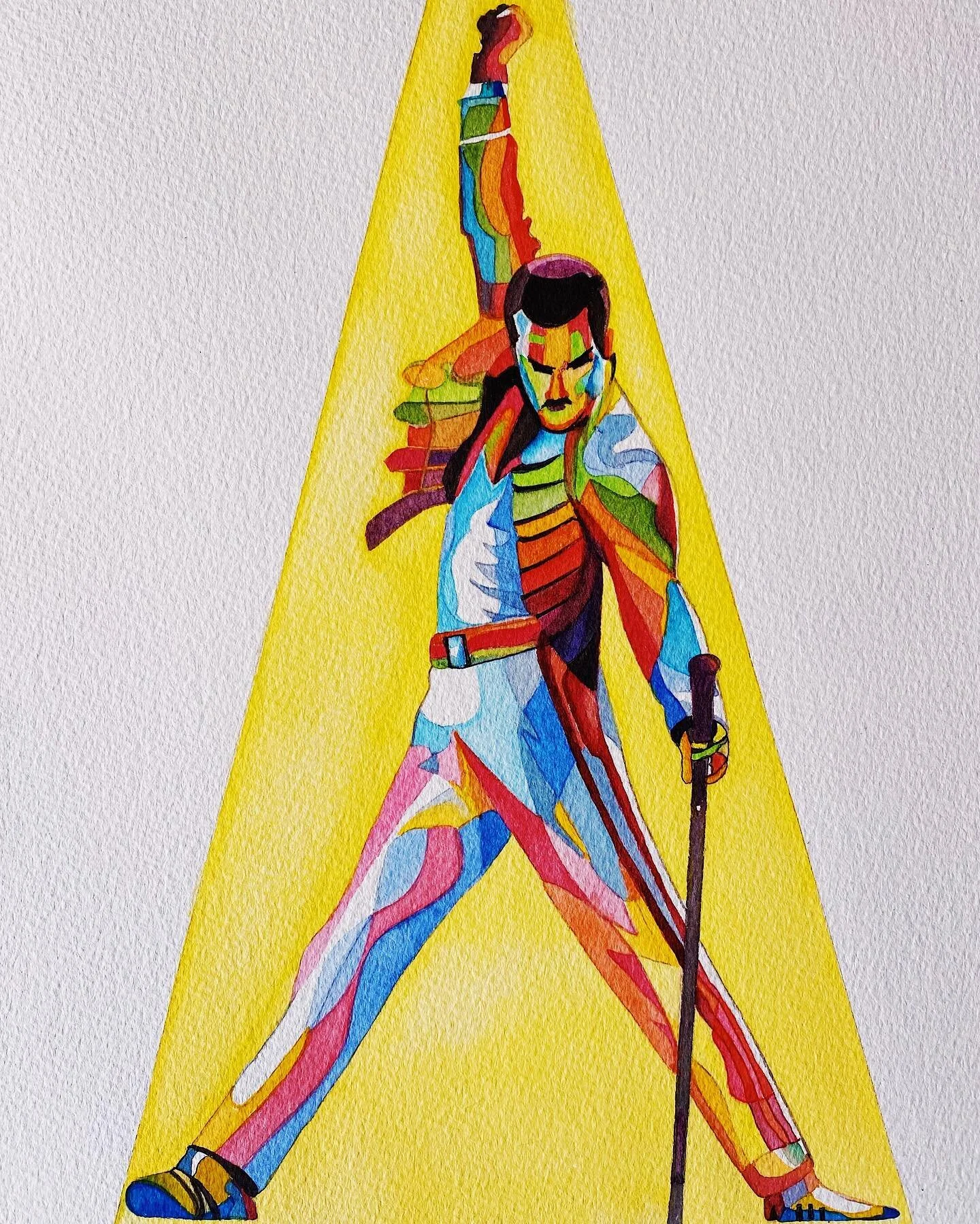 It&rsquo;s a kind of magic 🪄🕺🏻
(Commissioned Painting)