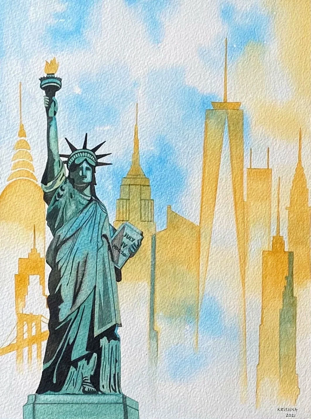 New York New York (COMMISSION)