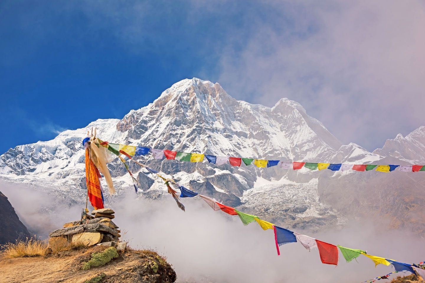 The beautiful and pristine Annapurna Mountain Range. As a global community, we need to ensure these landscapes are preserved for future generations.