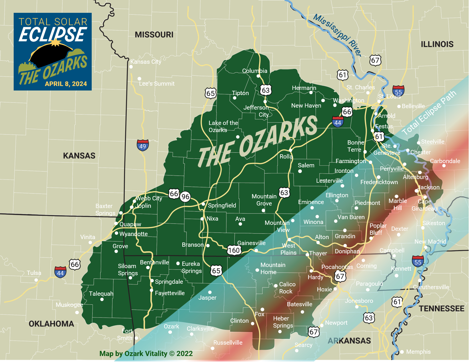 2024 Total Solar Eclipse — Ozark Vitality