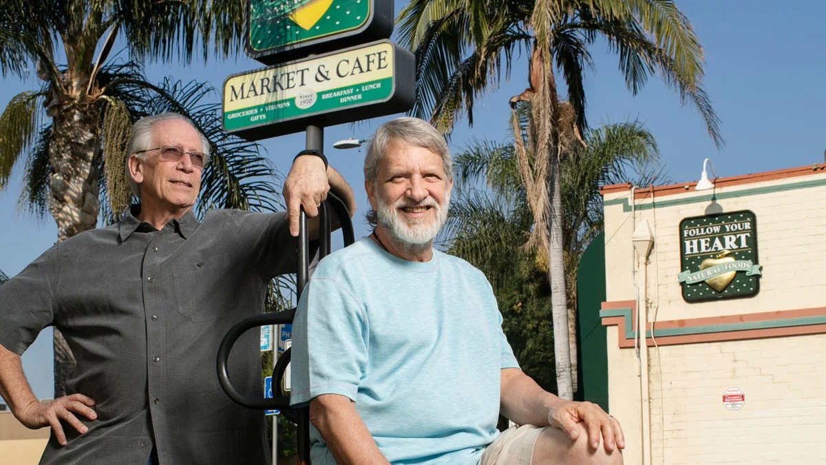 Bob Goldberg and Paul Lewin, the co-founders of Follow Your Heart. Robert Gallagher for Forbes