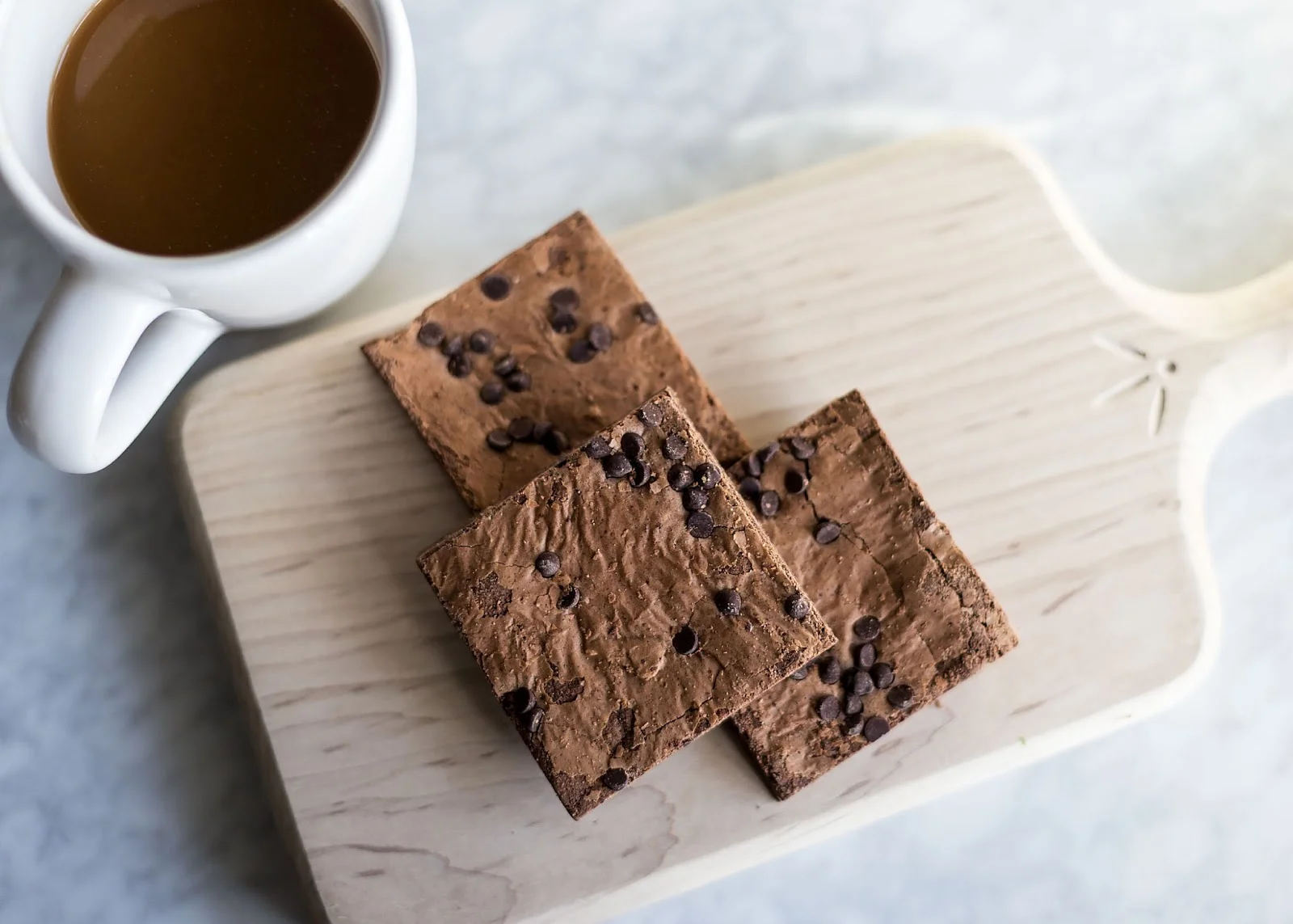 Brooklyn bakers Izzy & Em's gluten-free brownies, sold at Brooklyn Roasting Company. Photo by Ethan Covey.