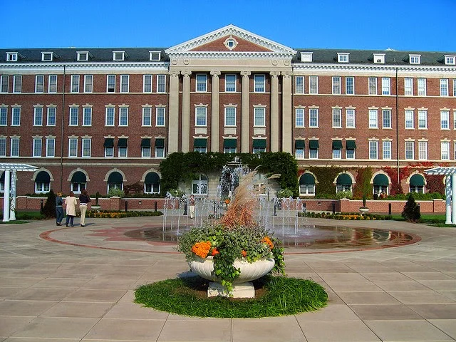The Culinary Institute of America campus at Hyde Park, New York. Photo by Jiashiang/Flickr.
