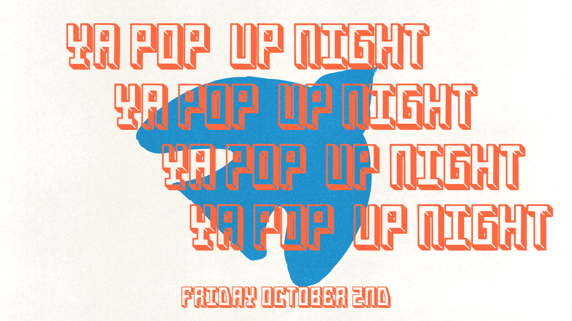 YA Pop Up Night 