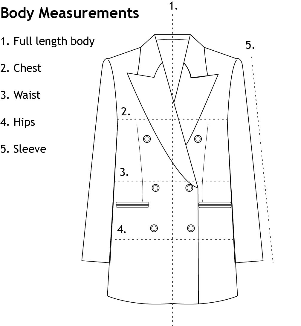 MADSEVENTIES - Size Chart