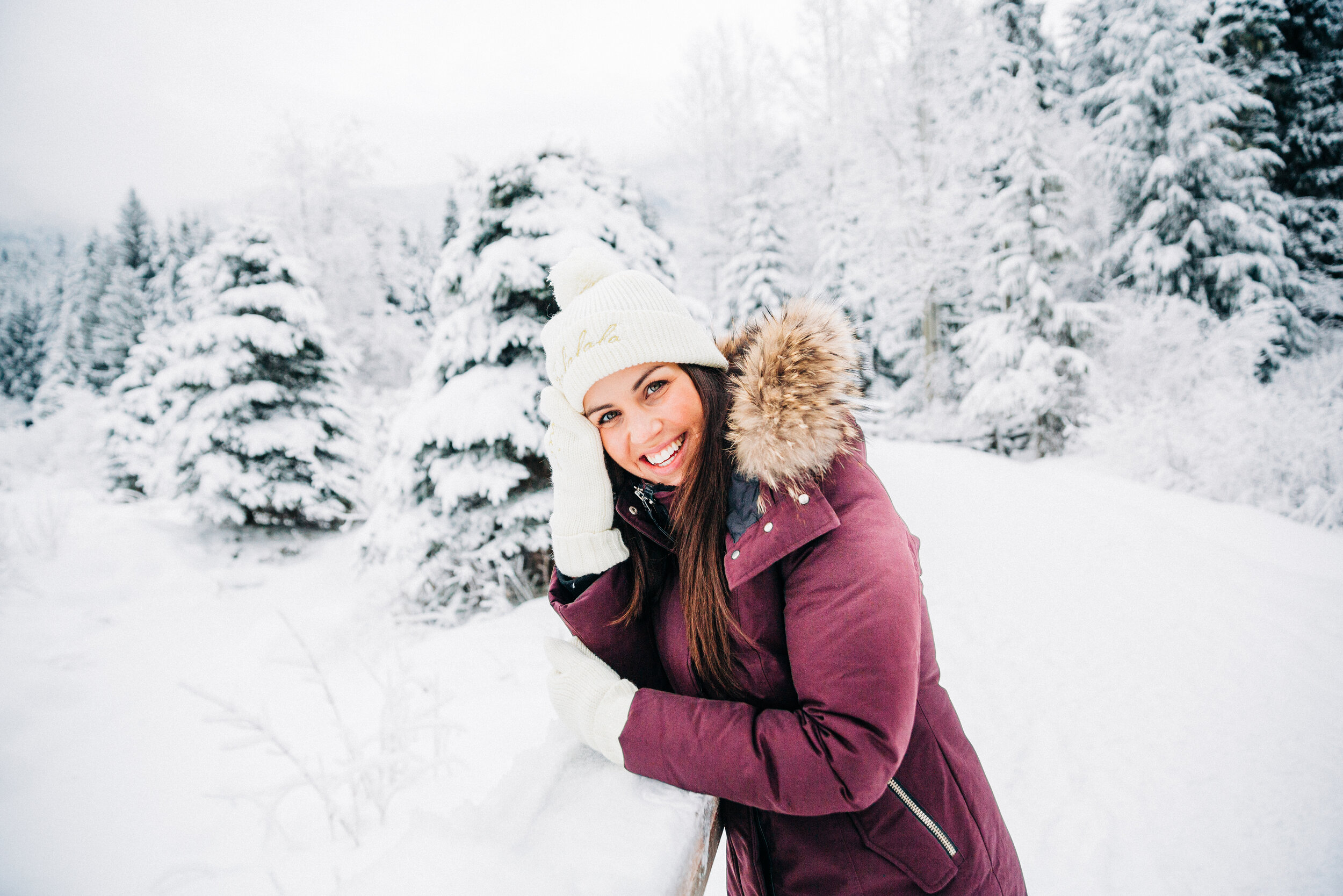 Amir & Danielle Whistler Lost Lake Engagement Session Location S