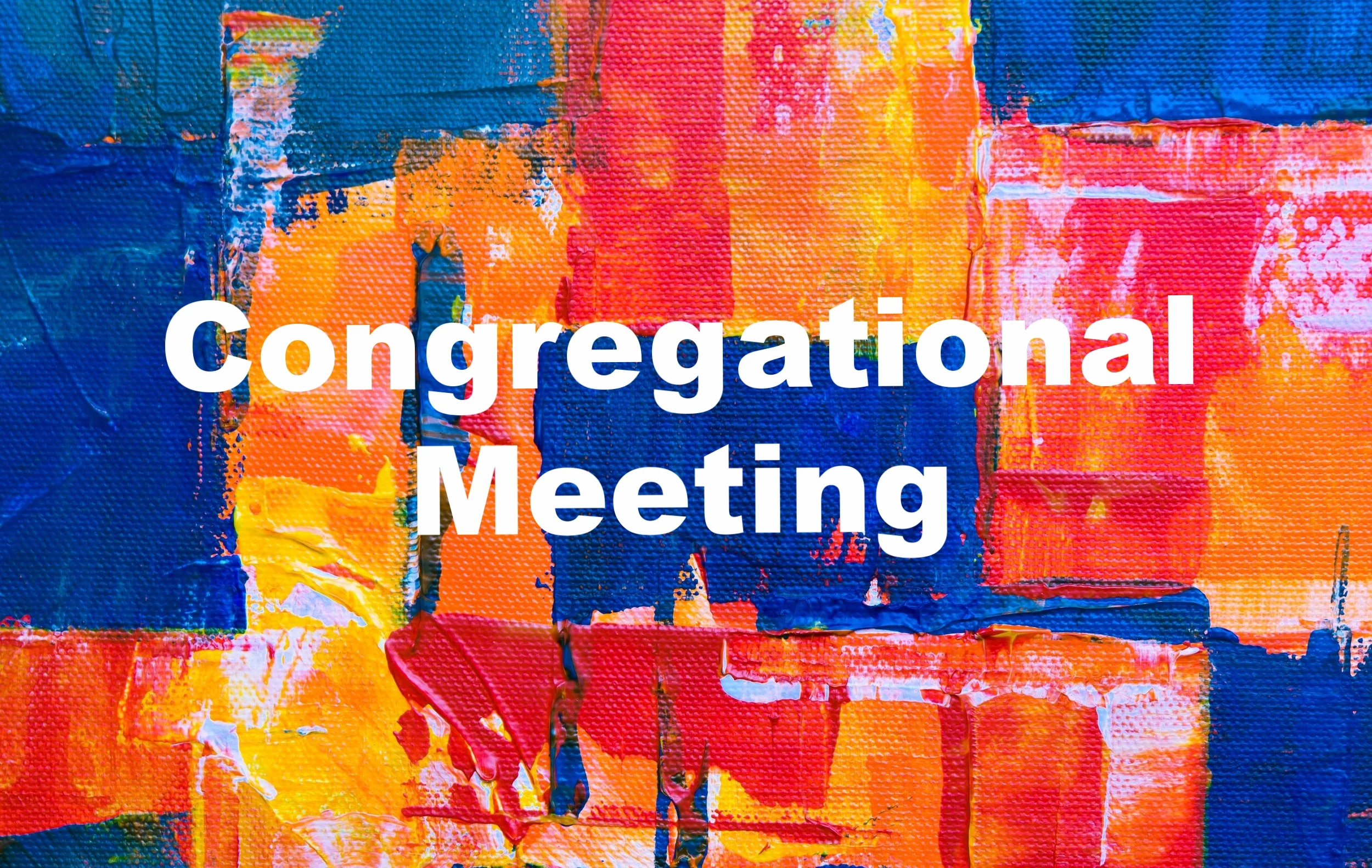 Congregational Meeting