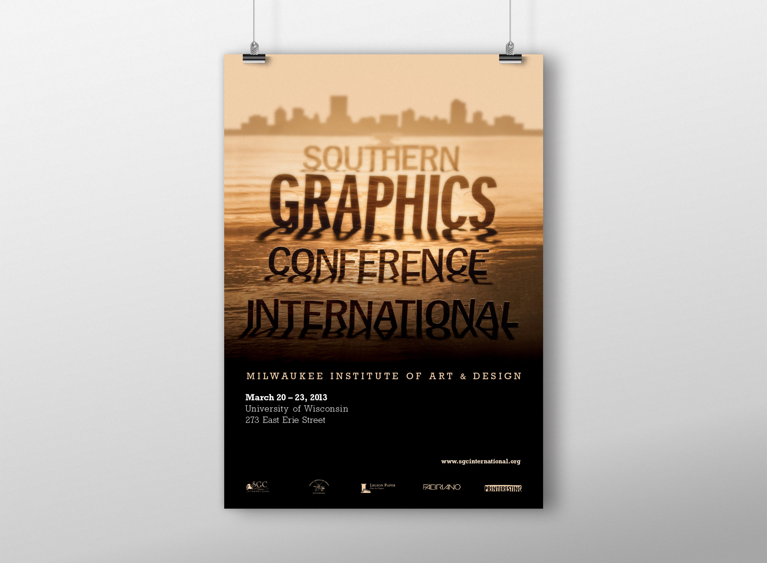 Paper Craft Typography Poster