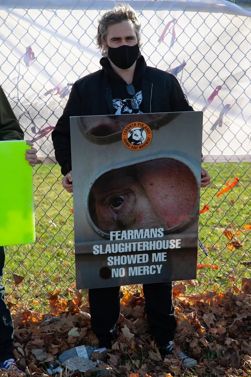 Joaquin Phoenix Joins Pig Vigil To Honor Activist Killed At Peaceful ...