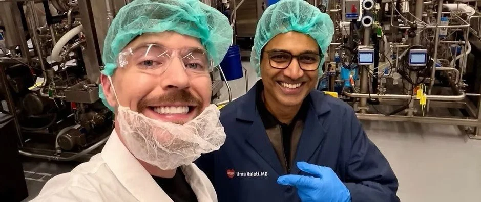 YouTube superstar visits cultivated meat company