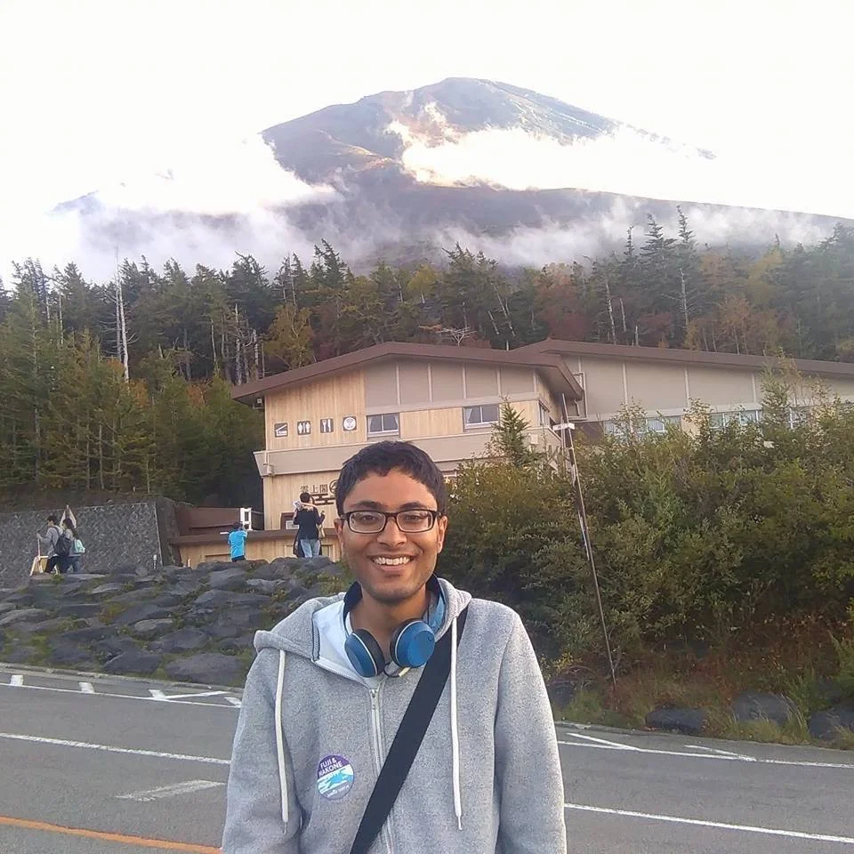 On Mt. Fuji - Japan 2016.