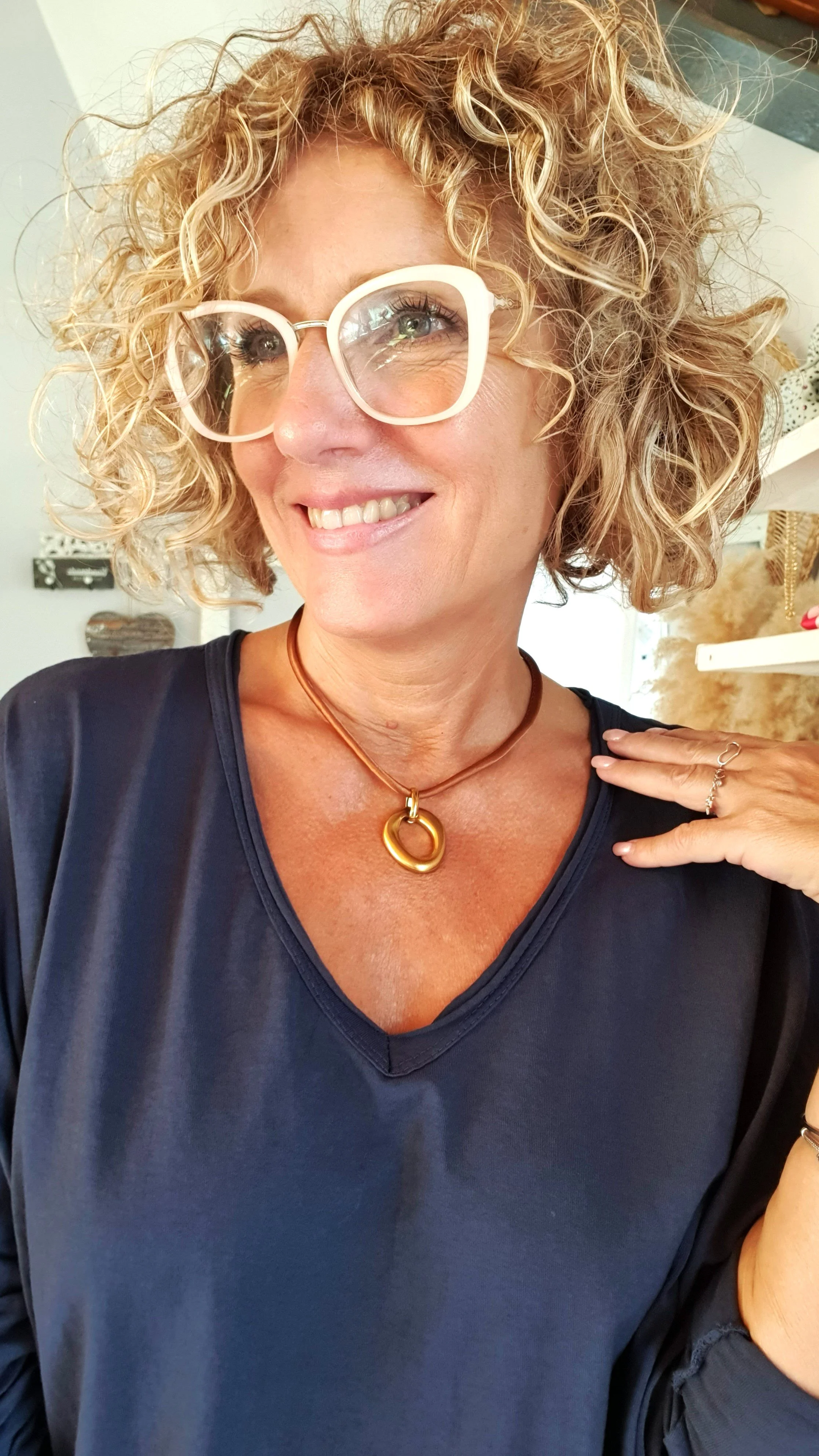 Collar Atenea camel