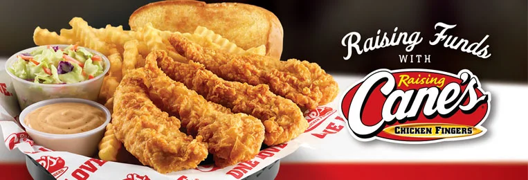 RAISING CANE'S SPIRIT NIGHTS: It is time again to head to Raising Cane's South Carolina for Spirit Night! 15% of all sales will go back to our school. You can even go through the drive-through! ***Be sure to leave your receipt in the box - and ask other customers to do the same. The class with the most participation will win free lunch delivered to the school!