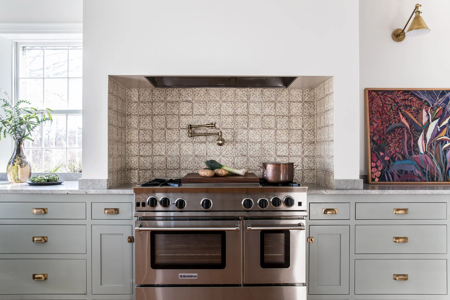 Design by Block Brothers Cabinets via Rue Magazine