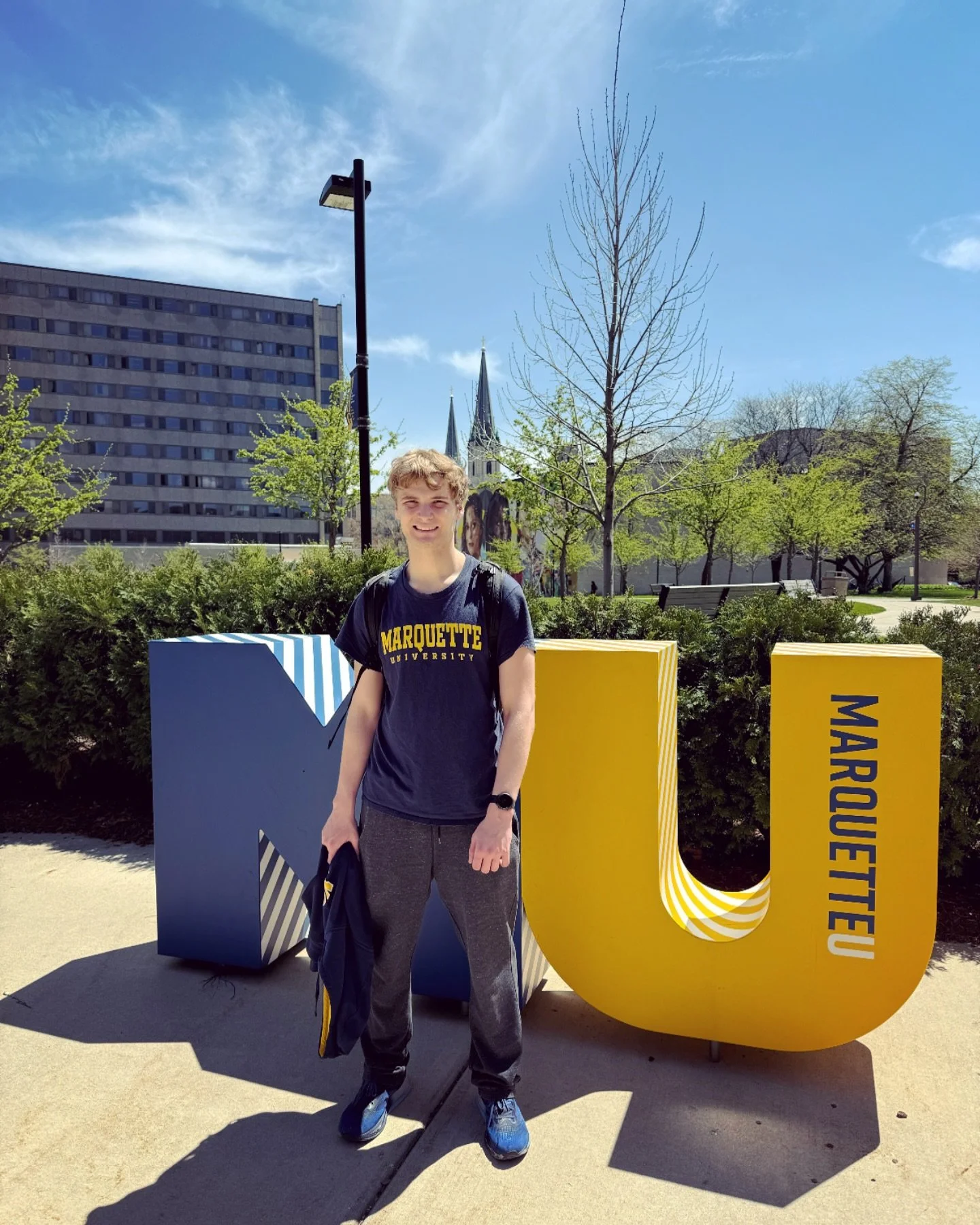 Our boy is home for the summer! I can&rsquo;t believe his first year of college is over!