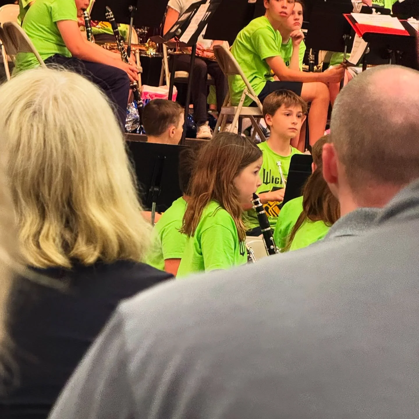 Band concert for Clara