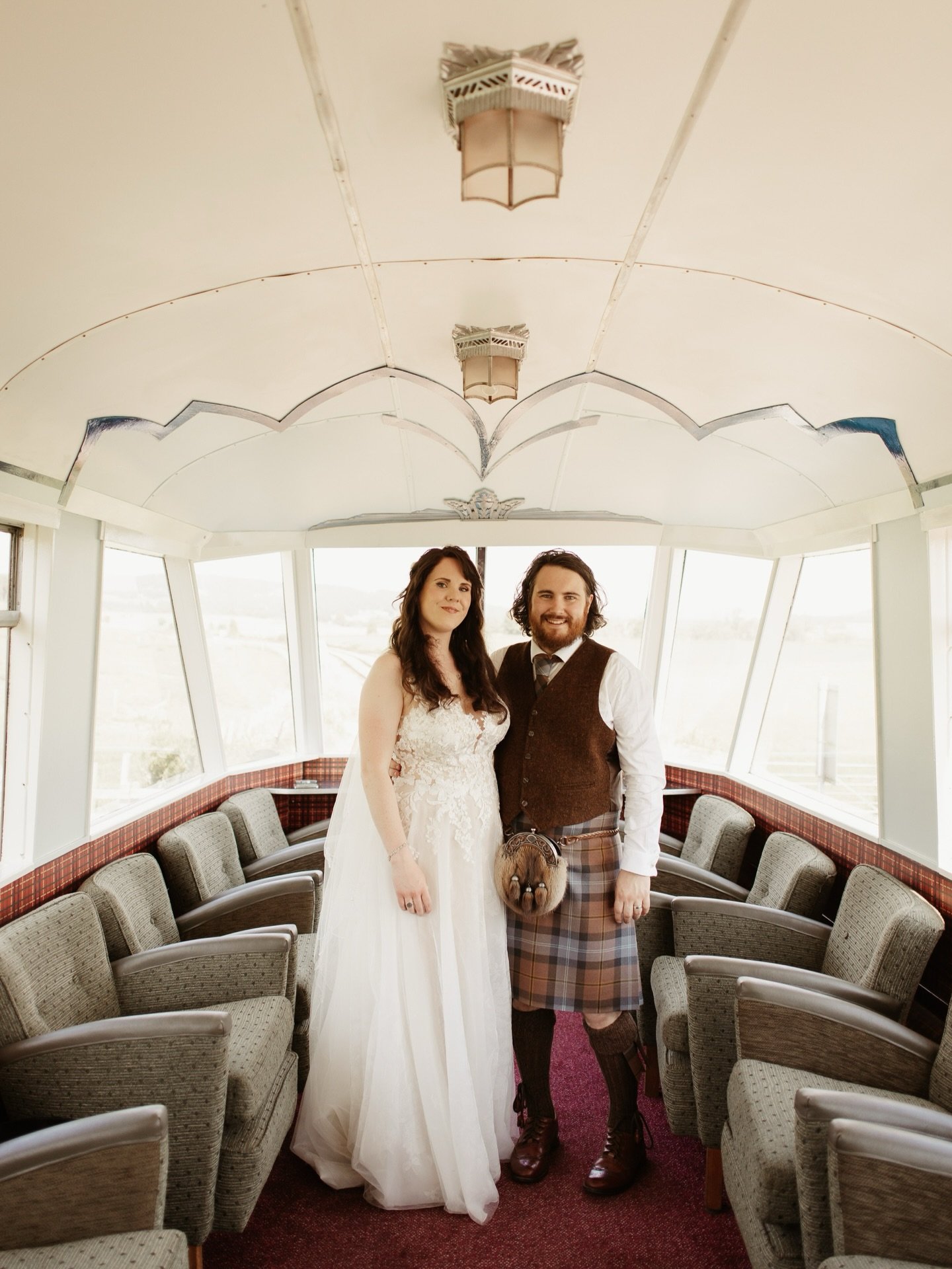 Like everyone else on the planet I&rsquo;ve been OBSESSED with @thetraitorsukofficial ❤️ 

And did you know&hellip; you can tie the knot aboard the traitors steam train?! An unforgettable wedding day for sure - and the only mission we had to accompli