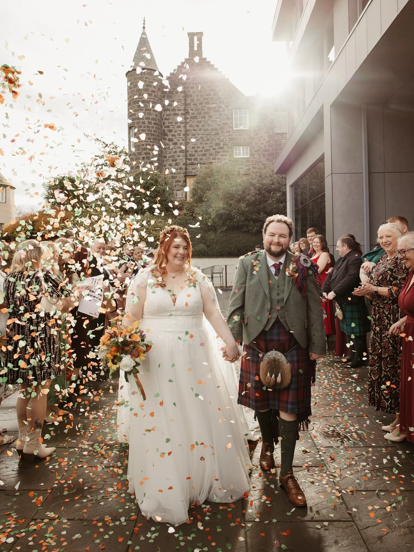 Lauren + Darren 🫶✨

Having known these guys since the days of queuing early outside gigs around Aberdeen 😆 it was an absolute blast to be along to capture the day these two finally wed! 🫶 All the sentimental touches weaved throughout their day wer
