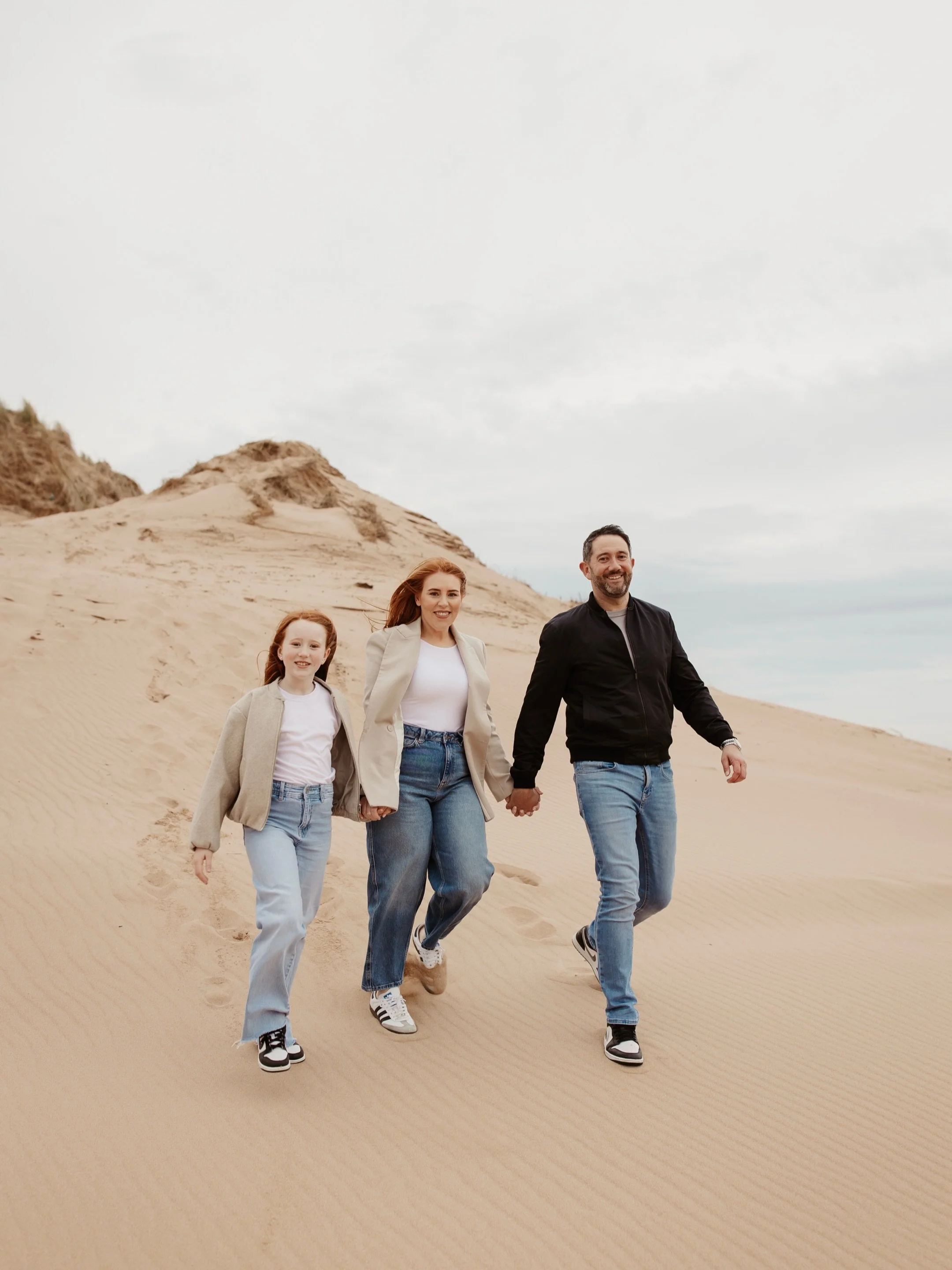 The very first couple who booked into my 2026 diary ✨

Two years later, Sara and Leonard&rsquo;s wedding is finally just around the corner!

Balmedie Beach, Modern Family chat, lots of sliding down sand dunes and heaps of excitement for what&rsquo;s 