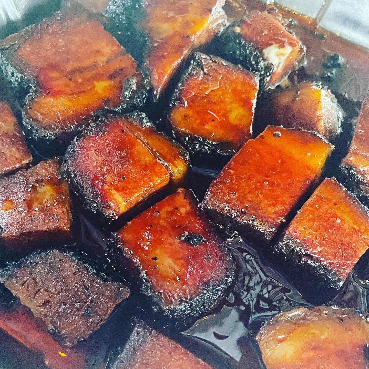 If you&rsquo;ve been by the past few Wednesday&rsquo;s you&rsquo;ve probably seen brisket burnt ends on special. We haven&rsquo;t really posted about them because they&rsquo;re fairly limited in quantity. Anyways, this is me telling you that we have brisket burnt ends on special today.