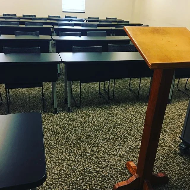 It&rsquo;s that time again.  Believe it or not, there are people in this world who pay me to lecture them, and they even take notes. (Better #pluefread those papers, though.)
