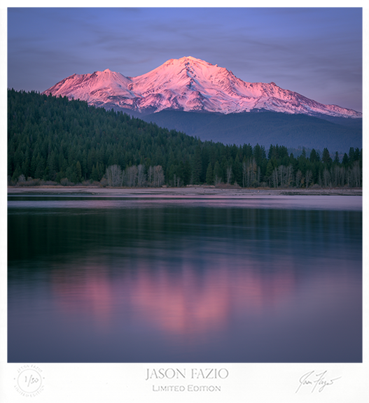 A Mount Shasta Sunset (Copy)