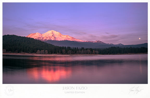 Mt Shasta-Moon/Sunset (Copy)