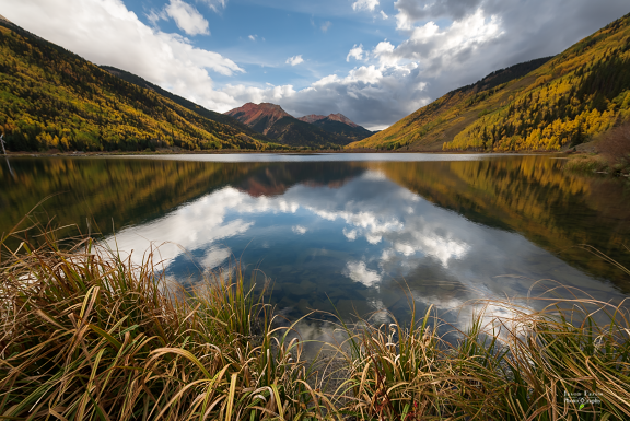 Crystal Lake Reflecting Clouds