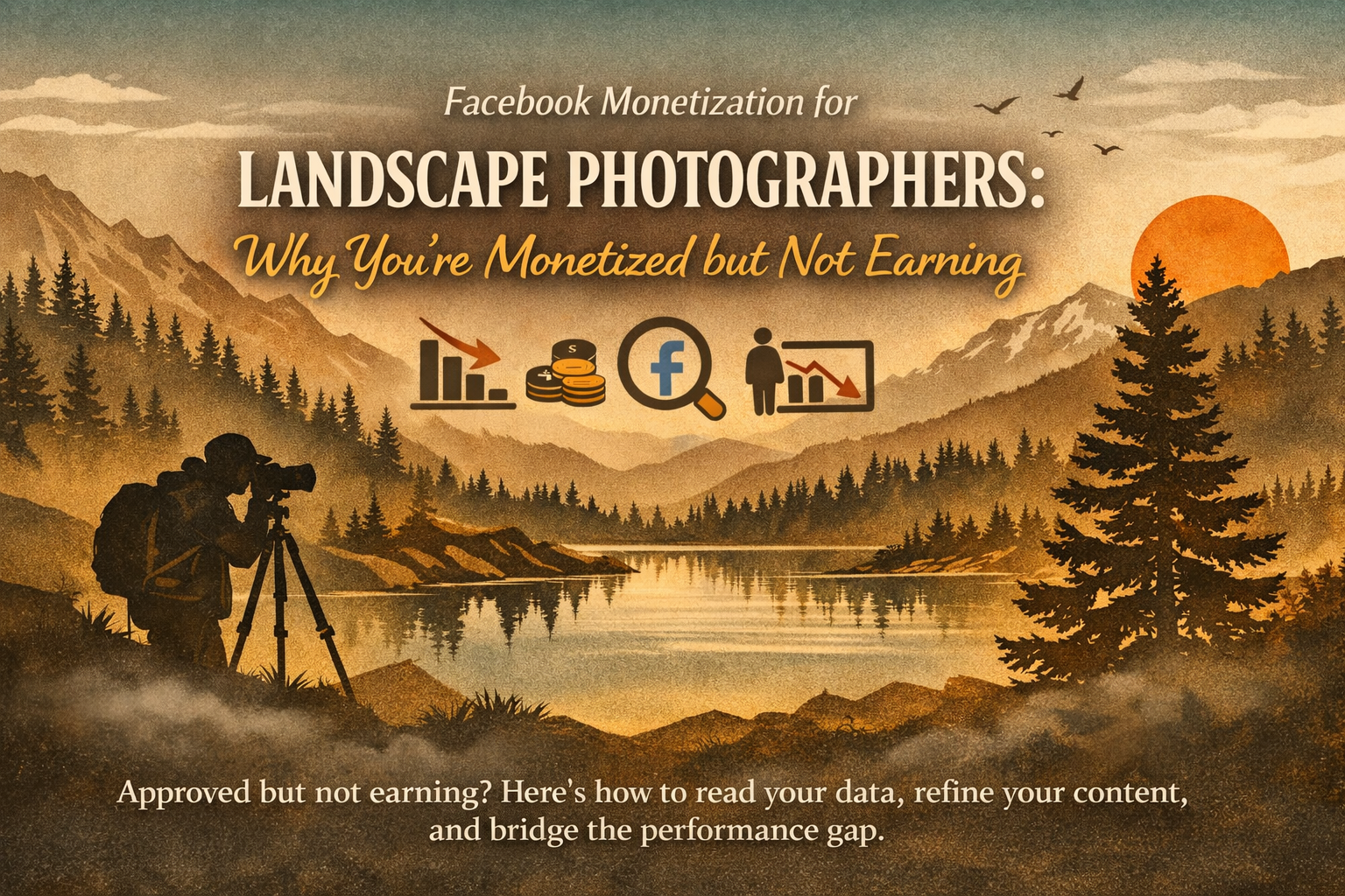 Facebook Monetization for Landscape Photographers: Why You’re Monetized but Not Earning