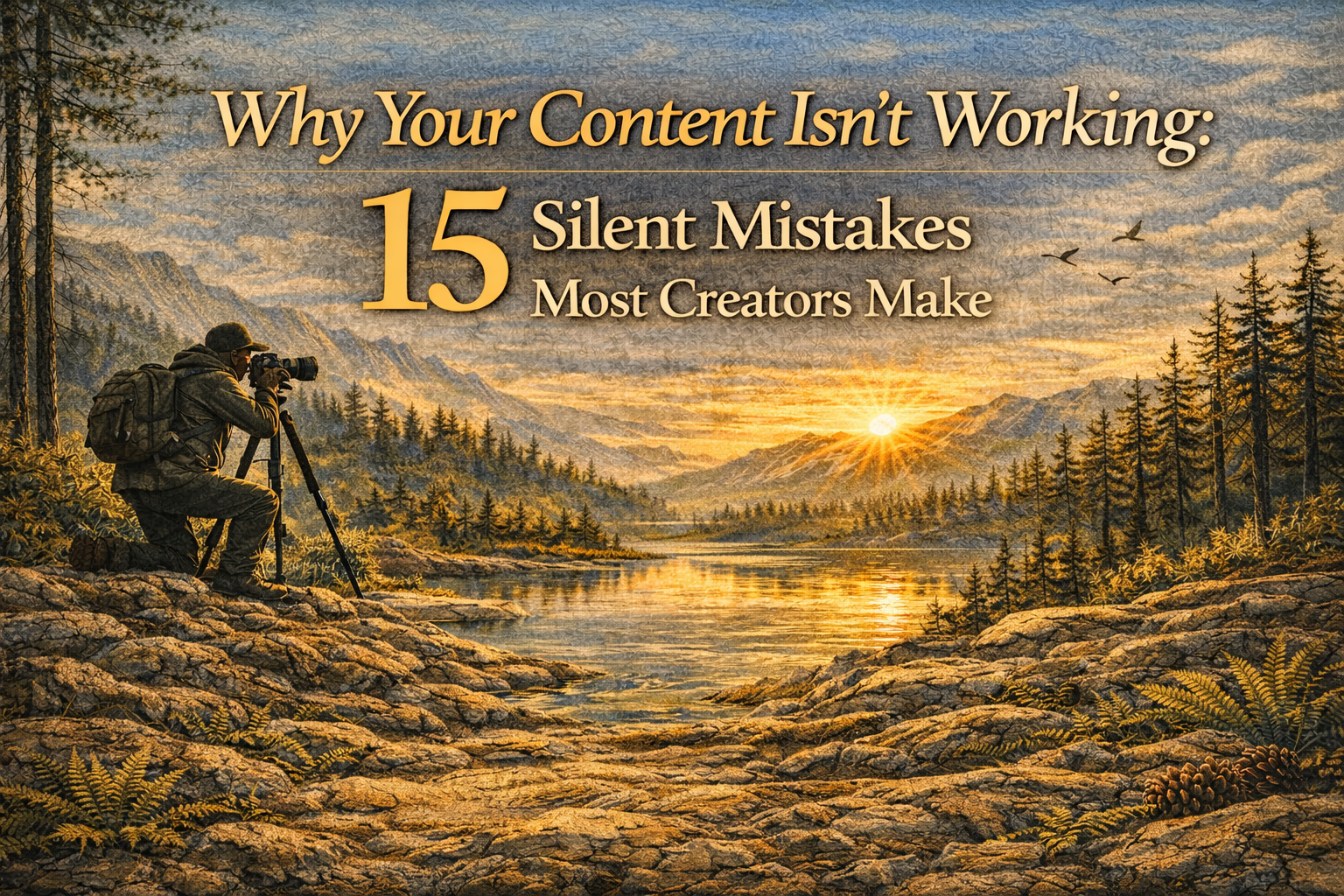 Why Your Content Isn’t Working: 15 Silent Mistakes Most Creators Make