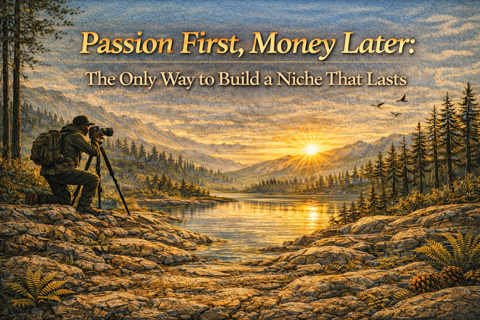 Passion First, Money Later: The Only Way to Build a Niche That Lasts