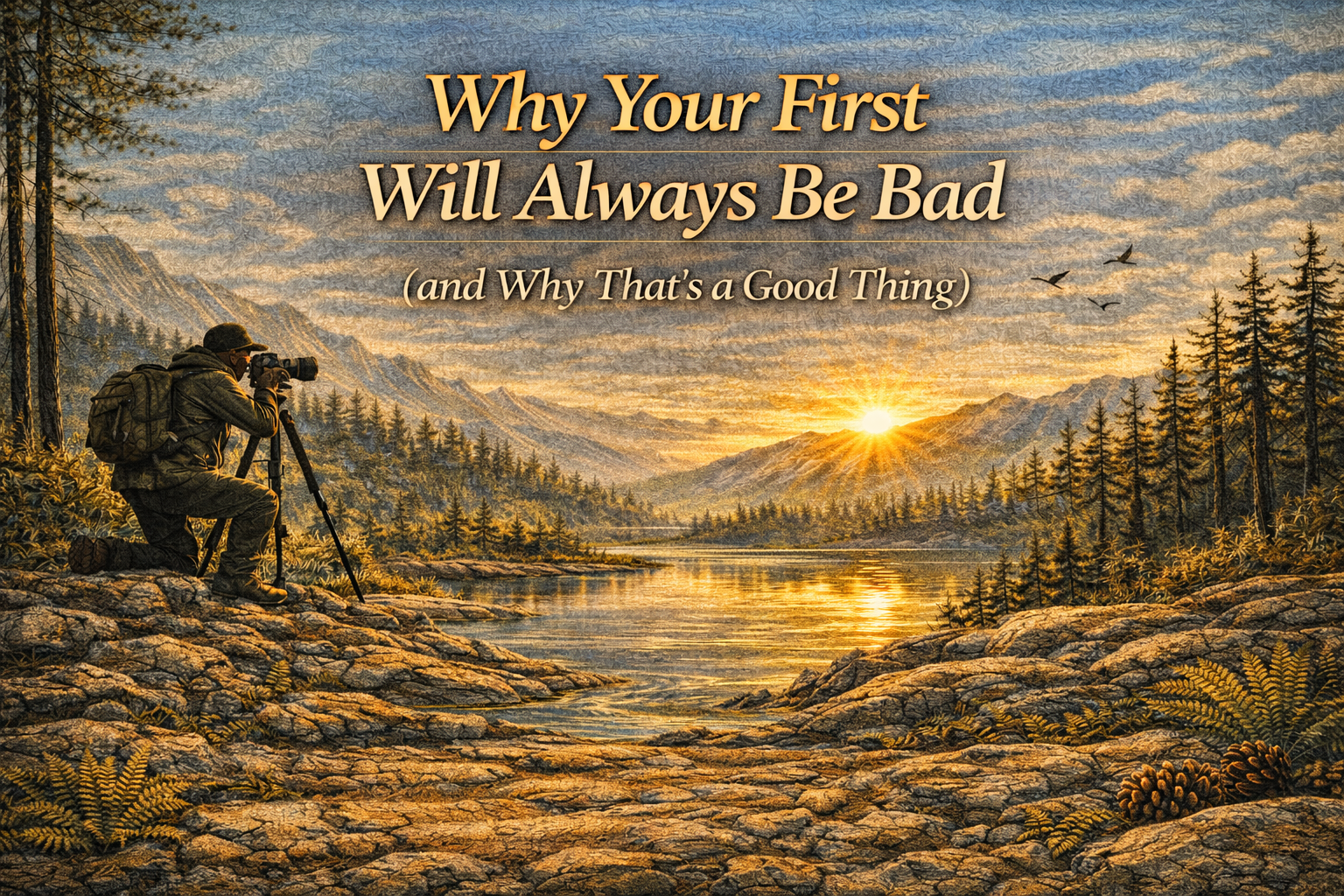 Why Your First Will Always Be Bad (and Why That’s a Good Thing)