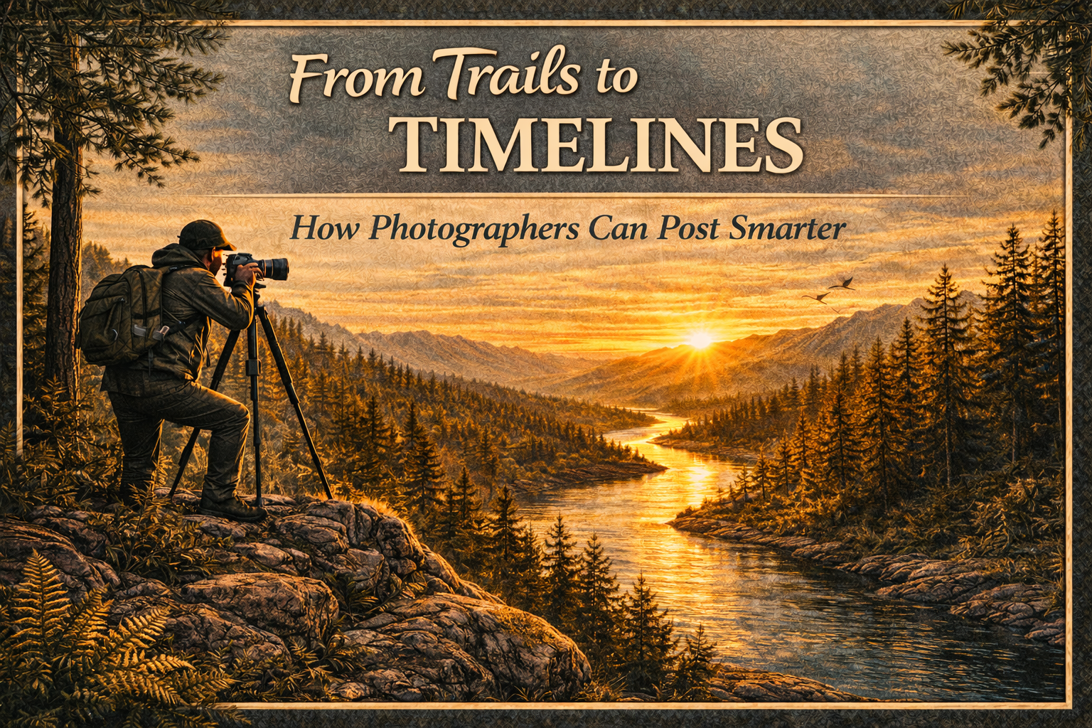 From Trails to Timelines: How Photographers Can Post Smarter