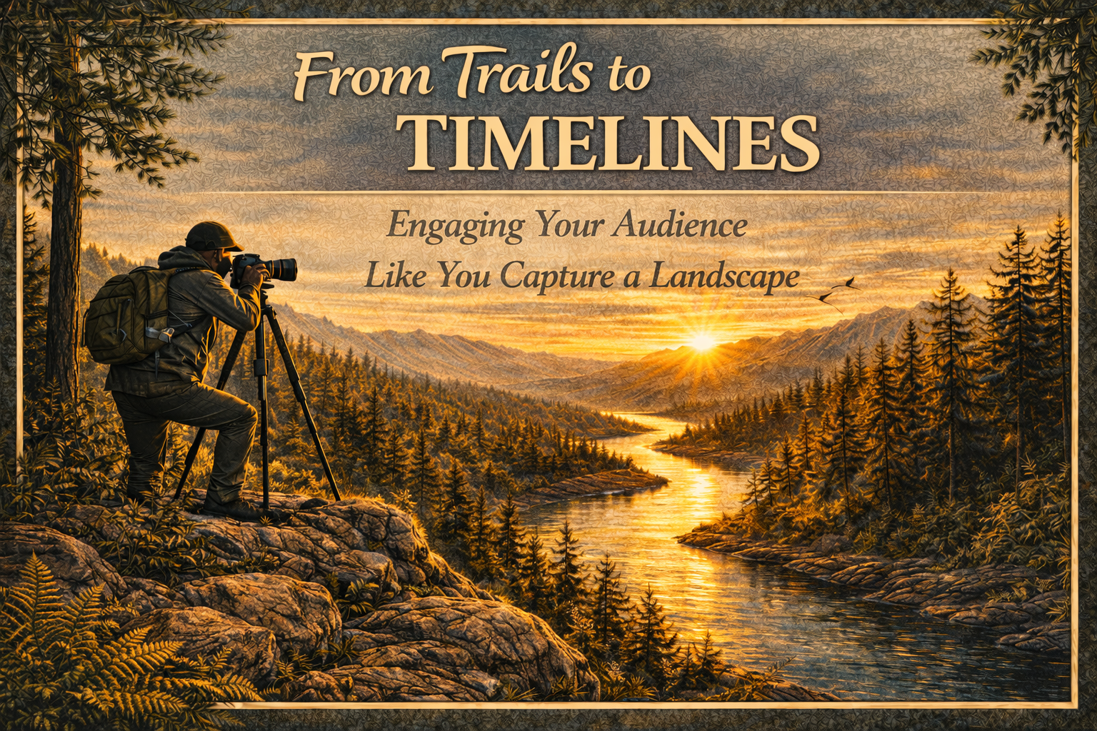 From Trails to Timelines: Engaging Your Audience Like You Capture a Landscape