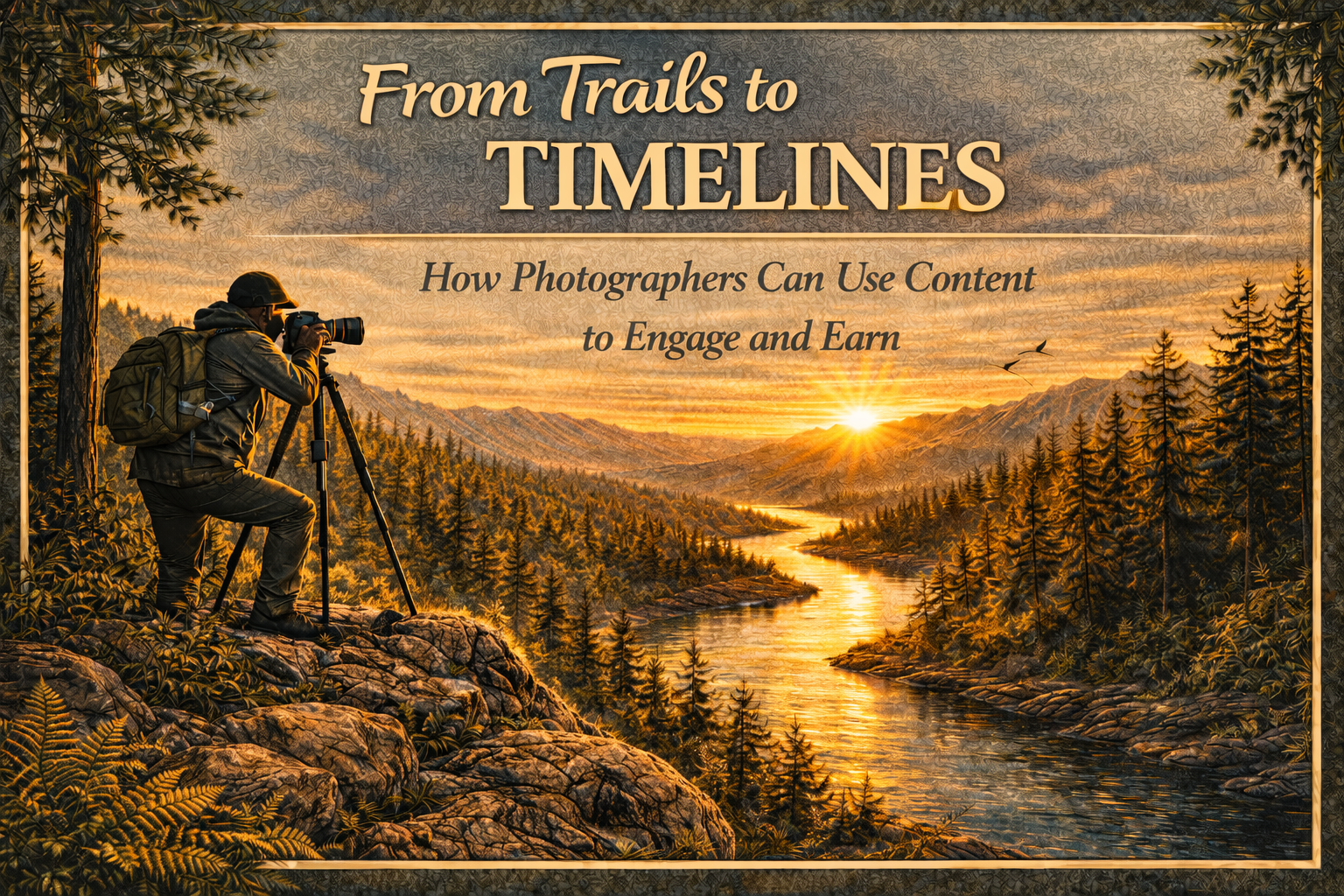 From Trails to Timelines: How Photographers Can Use Content to Engage and Earn
