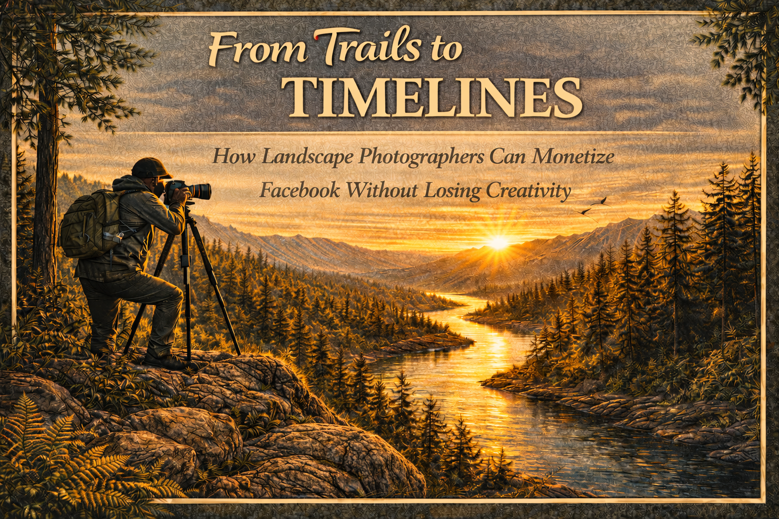 From Trails To Timelines: How Landscape Photographers Can Monetize Facebook Without Losing Creativity