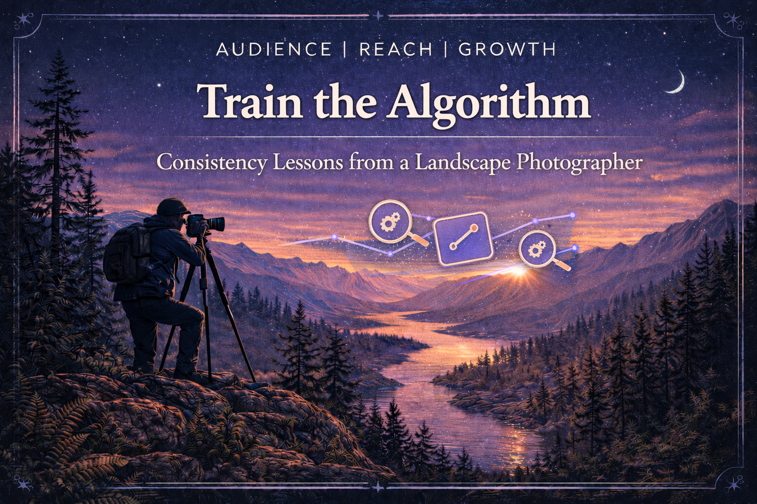 Train the Algorithm: Consistency Lessons from a Landscape Photographer